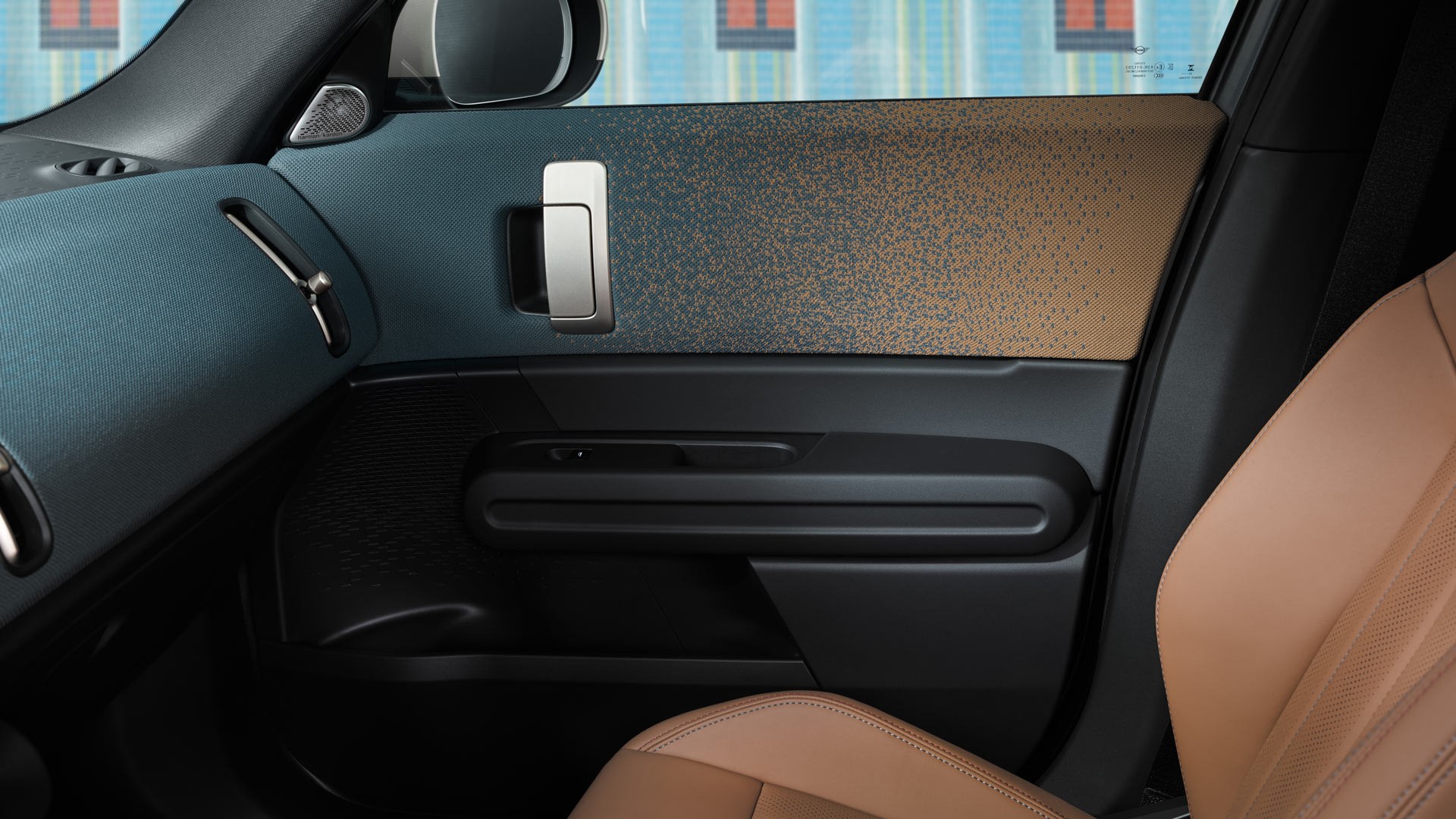 All-Electric MINI Countryman - interni - materiali